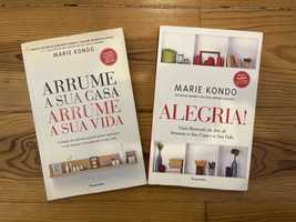 Livros Marie Kondo - Arrume a Sua Casa Arrume a Sua Vida + Alegria!