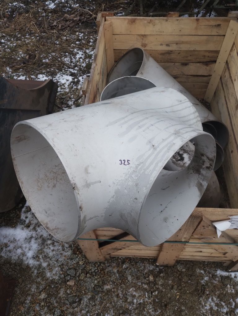 Kształtki inox kwasoodporne nierdzewne spawalnicze kolanka