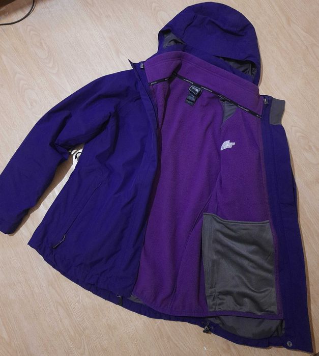 The north face женская куртка 2 в 1