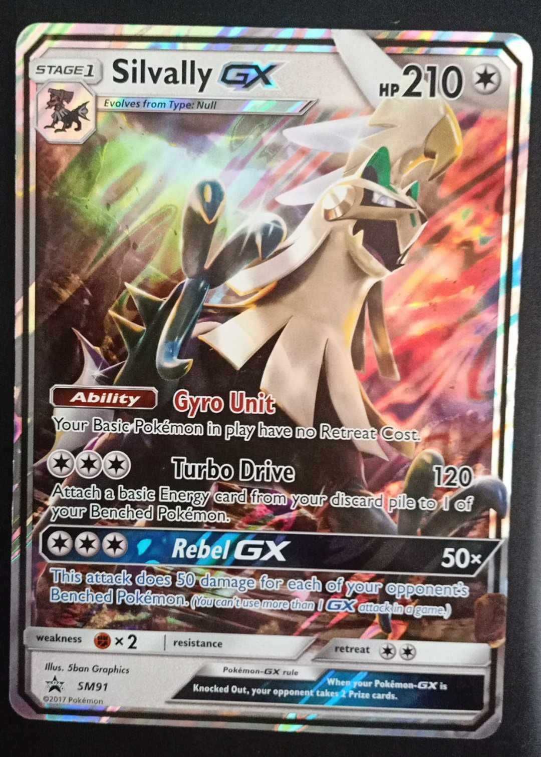 Karta Pokemon Silvally GX Full Art Jumbo!