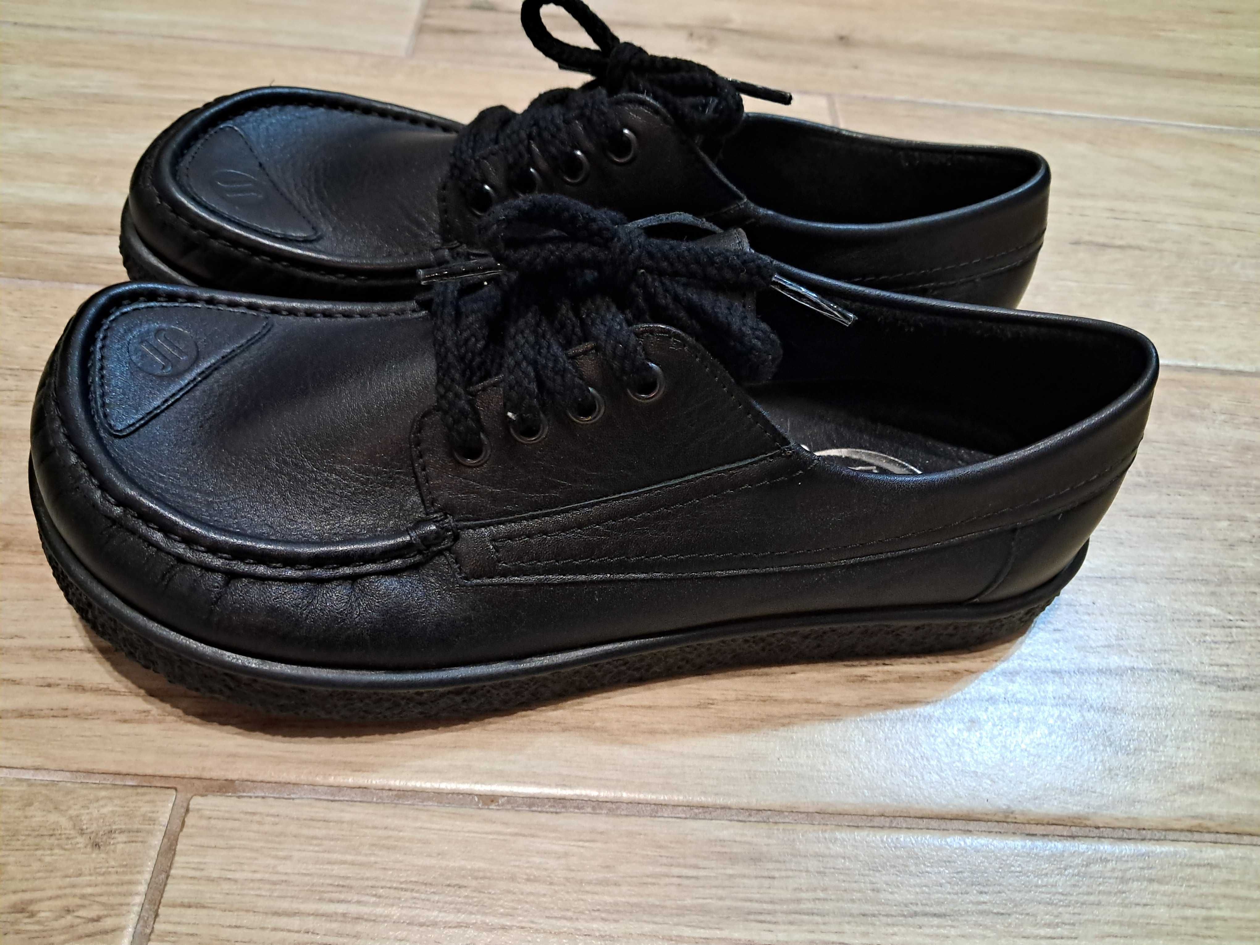 Buty męskie Jacoform, barefoot, skóra naturalna, r. 42-42,5