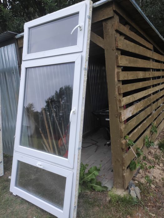 Okno PCV 105x232cm 5 sztuk