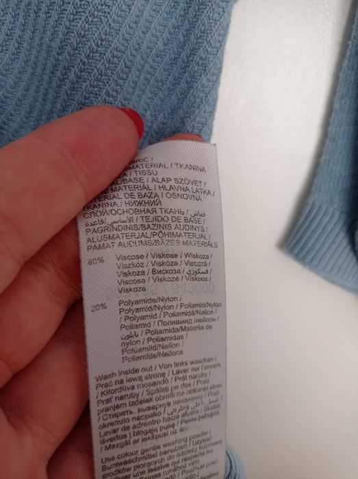 Orsay lekki sweterek typu nietoperz r. L