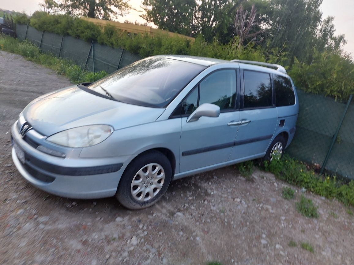 Peugeot 807 pali jeździ