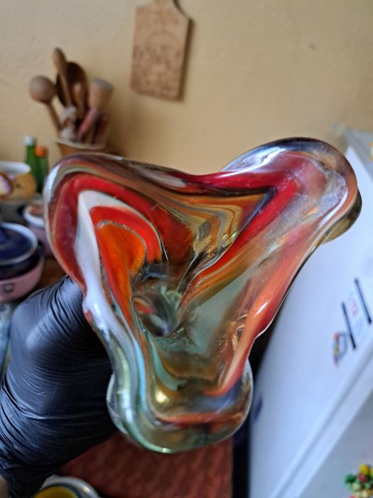 Flakon wazon PRL vintage