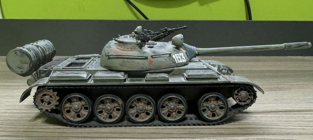 Model czołgu T62