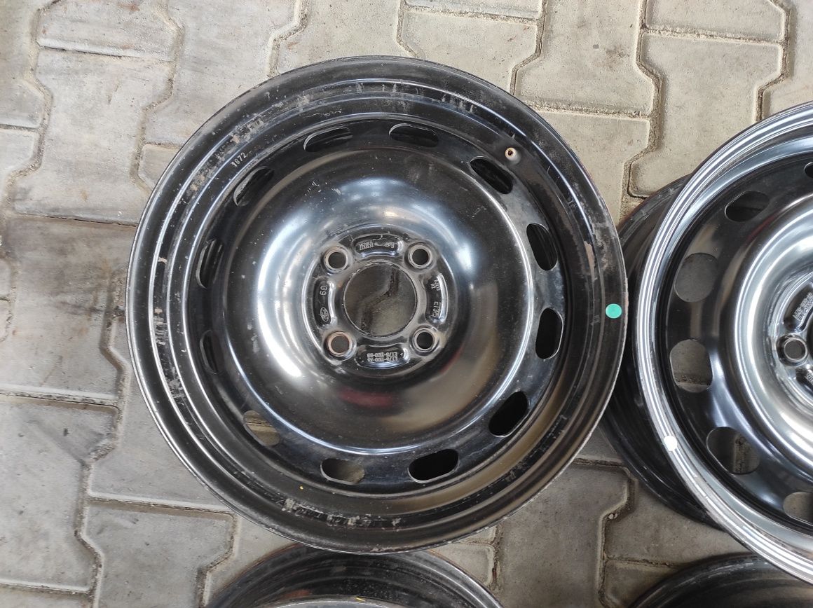 Felgi stalowe 6x15 cali 4x108 ET37.5 Ford EcoSport Fiesta KA#4423