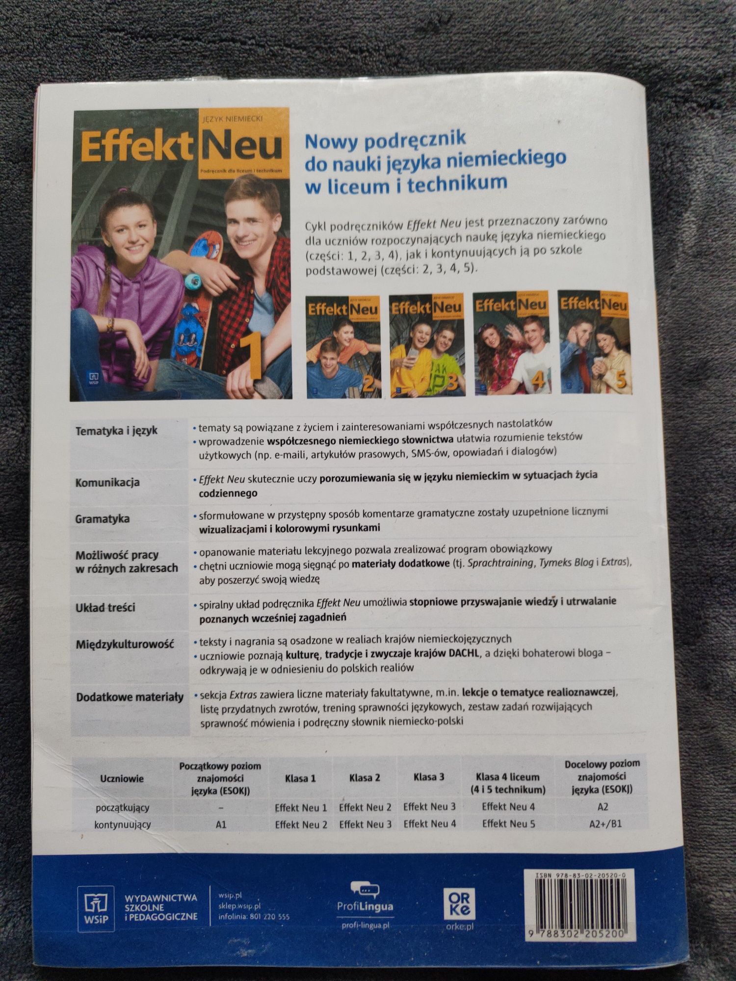 Podręcznik Język Niemiecki Effekt Neu 1
