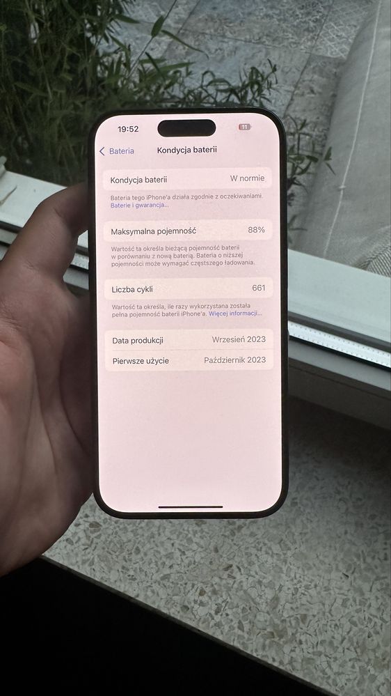 Iphone 15 pro (128gb) blue titatanium