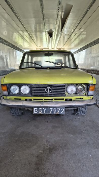 Fiat 125 p bez dowodu rejestracyjnego