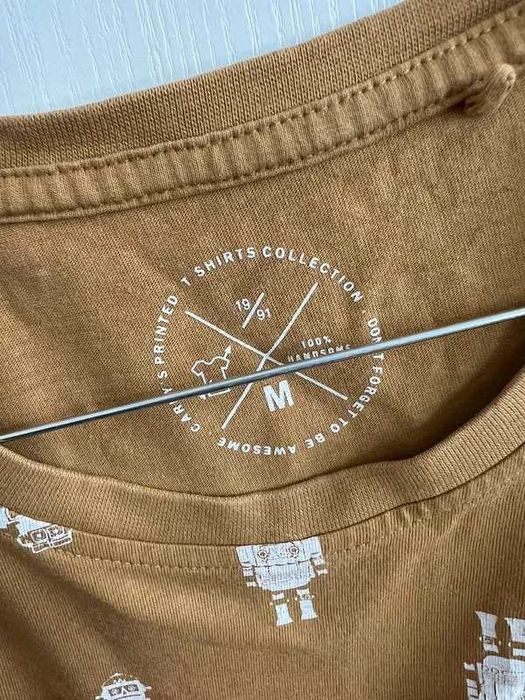 Musztardowy podkoszulek M