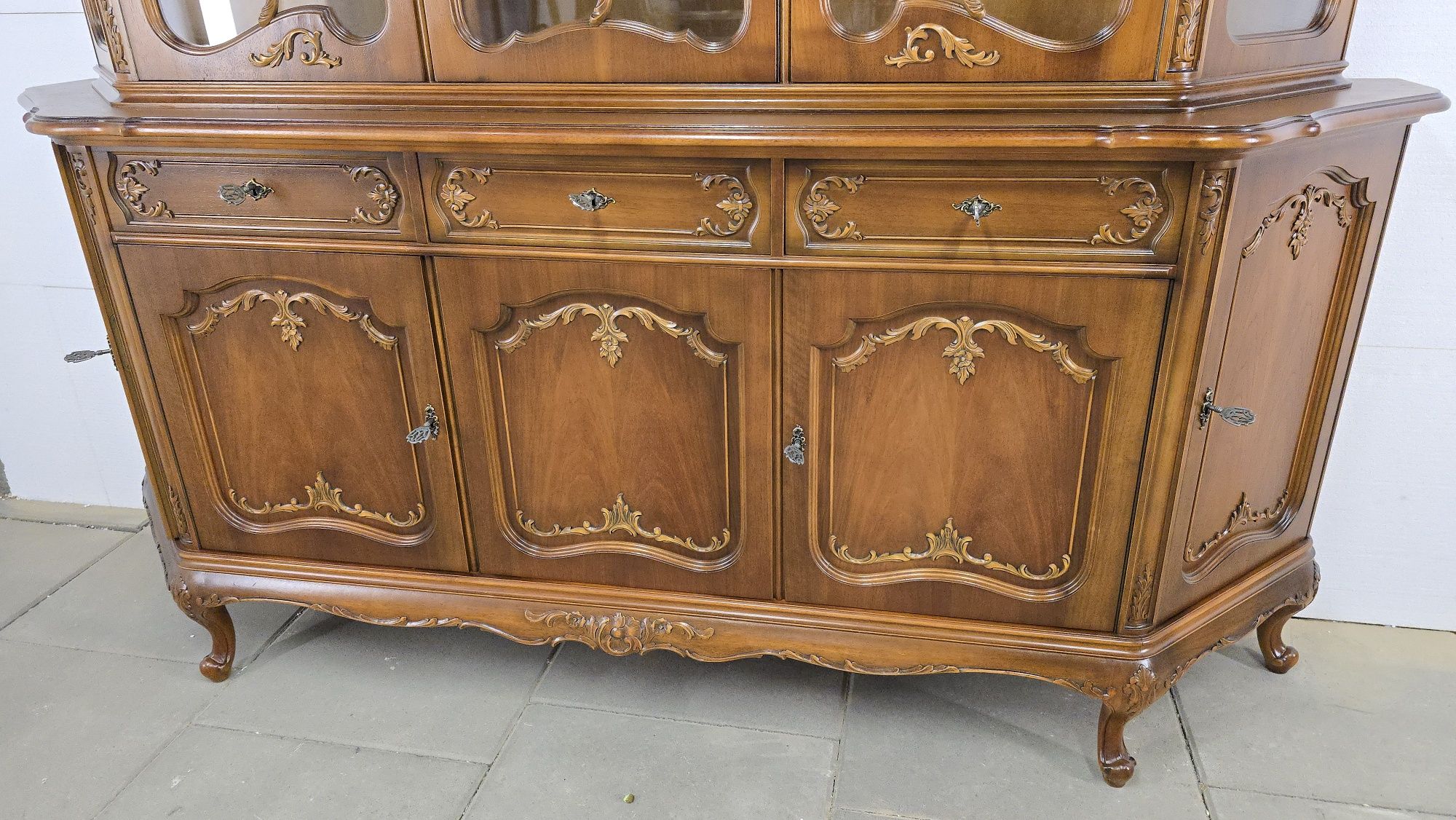 Witryna stylowa Chippendale Warrings
