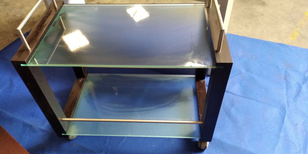 Carrinho bebidas. Móvel  decoração