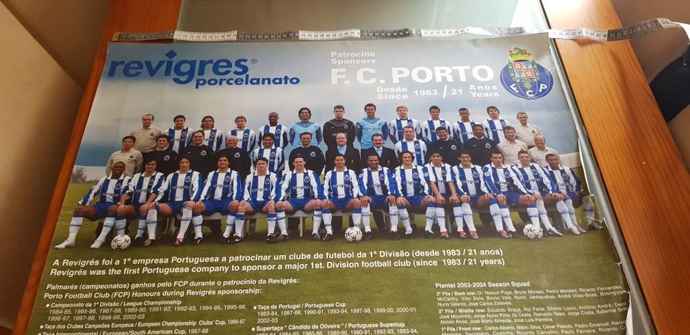 Poster antigo do FC Porto
