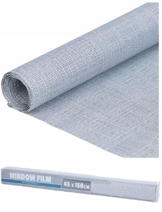 Folia Matowa Gotowa 150 x 45 cm Samoprzylepna Efekt Tkaniny