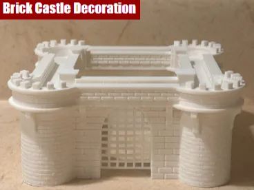 Castelo de Bricks em Detalhe - Decoração