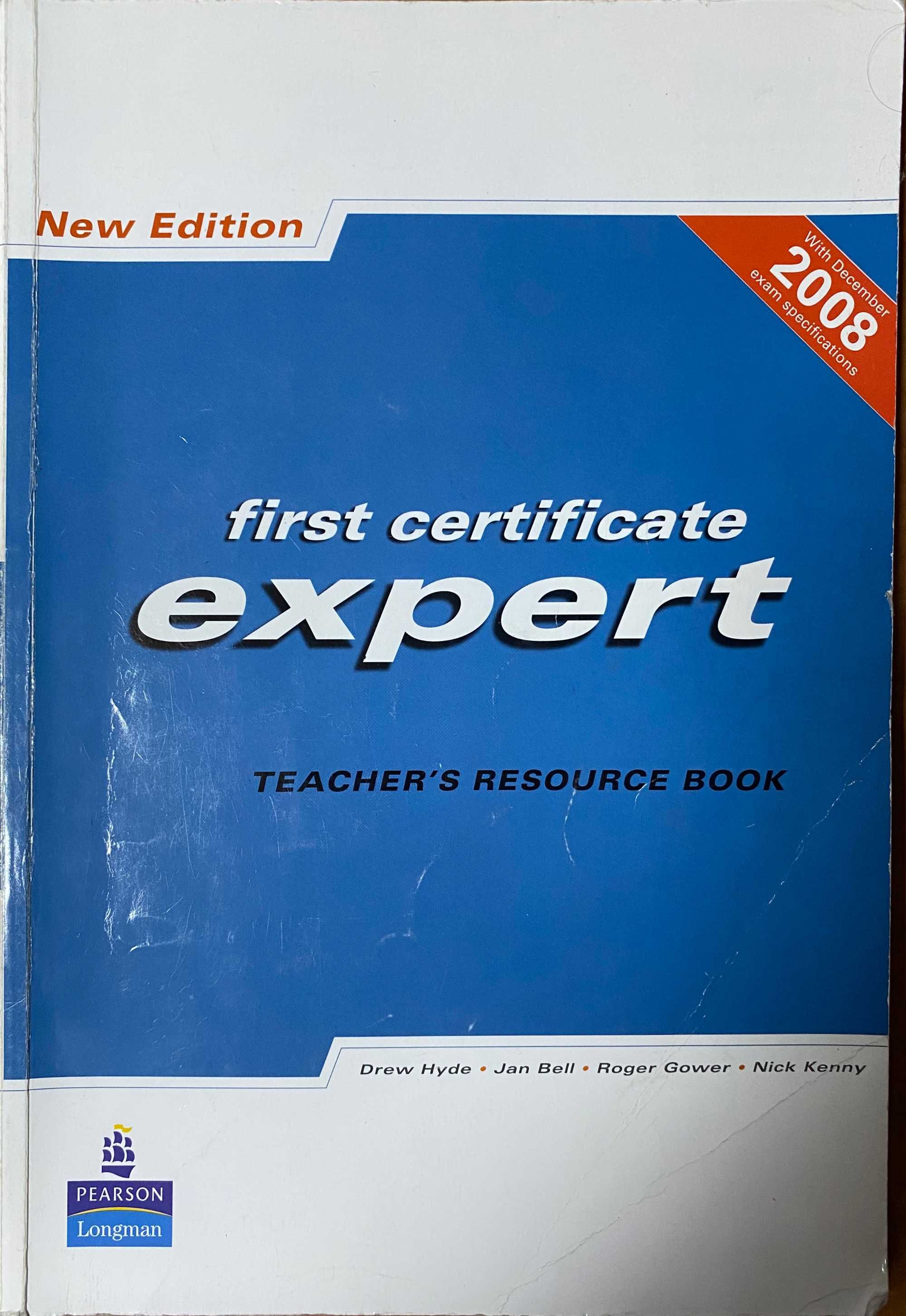 Podręcznik z angielskiego First Certificate Expert Teacher's Book