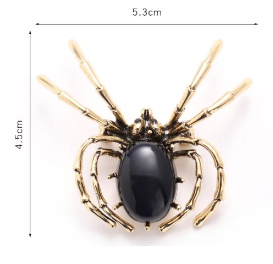 в коллекцию значок брошь брошка насекомое паук крутой крупный страшный