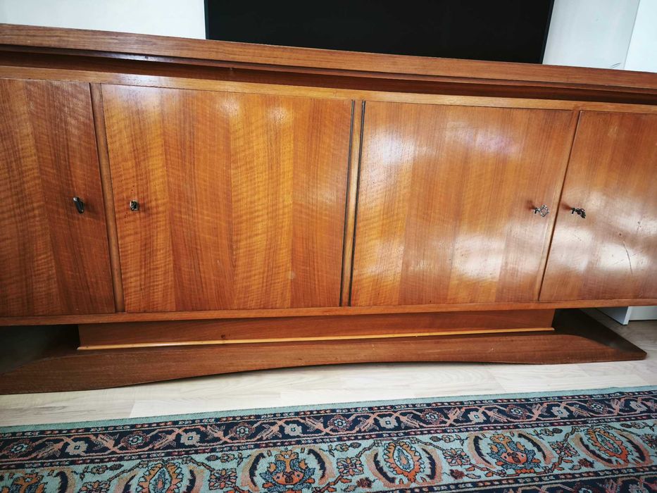 Stylowy drewniany kredens 220cm x 50cm x 82cm (dł-szer-wys)