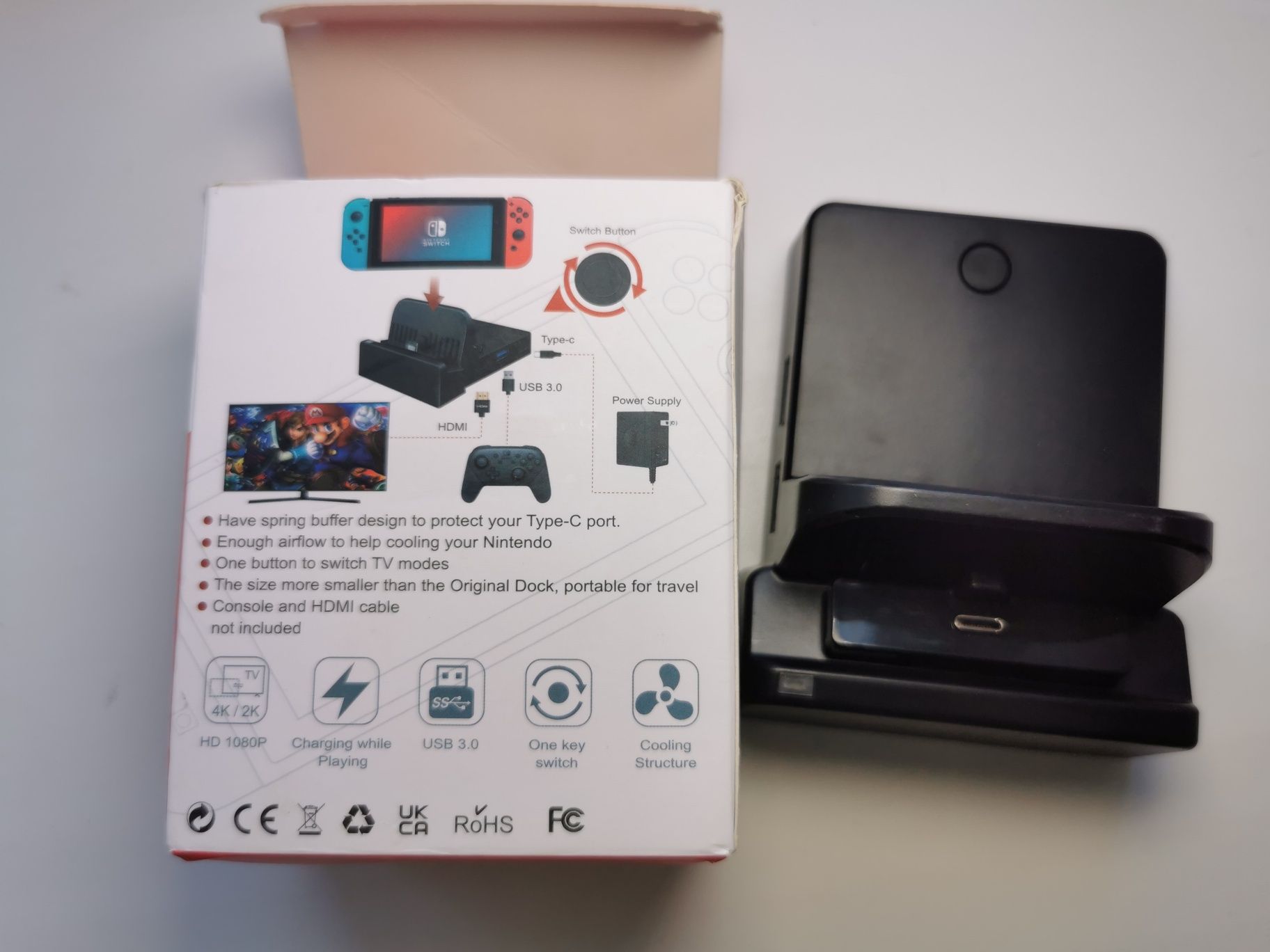 Портативна док-станція для Nintendo Switch