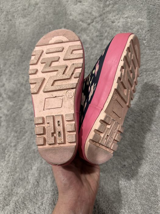 Kalosze dziewczęce rozmiar 28