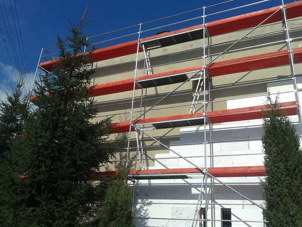 Rusztowanie elewacyjne plettac pletak fasadowe KREDYT LEASING