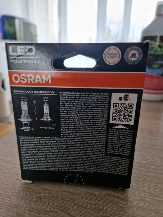 OSRAM H7 LED 2SZT 1400 lm
