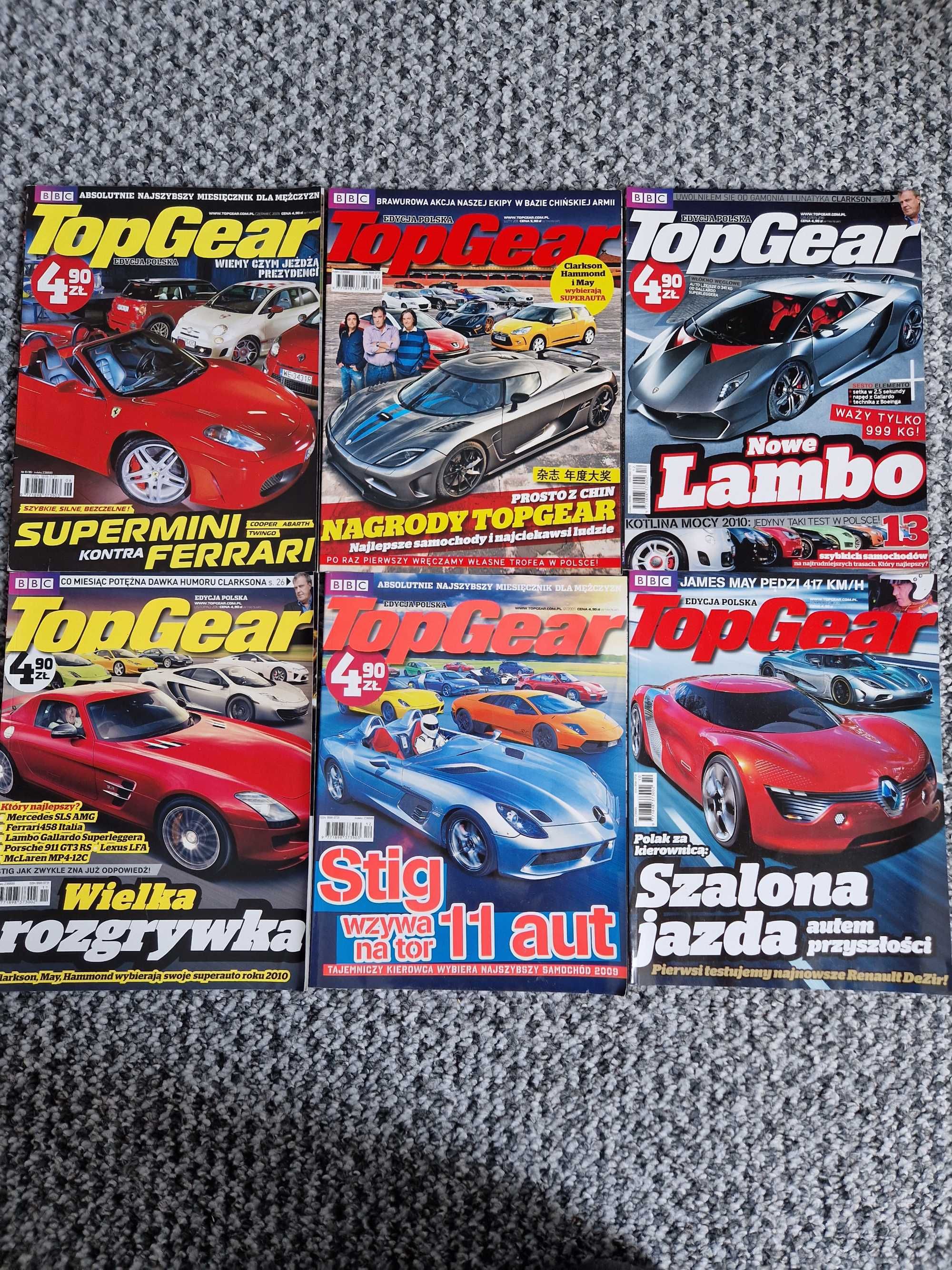Magazyny Top Gear 6 sztuk