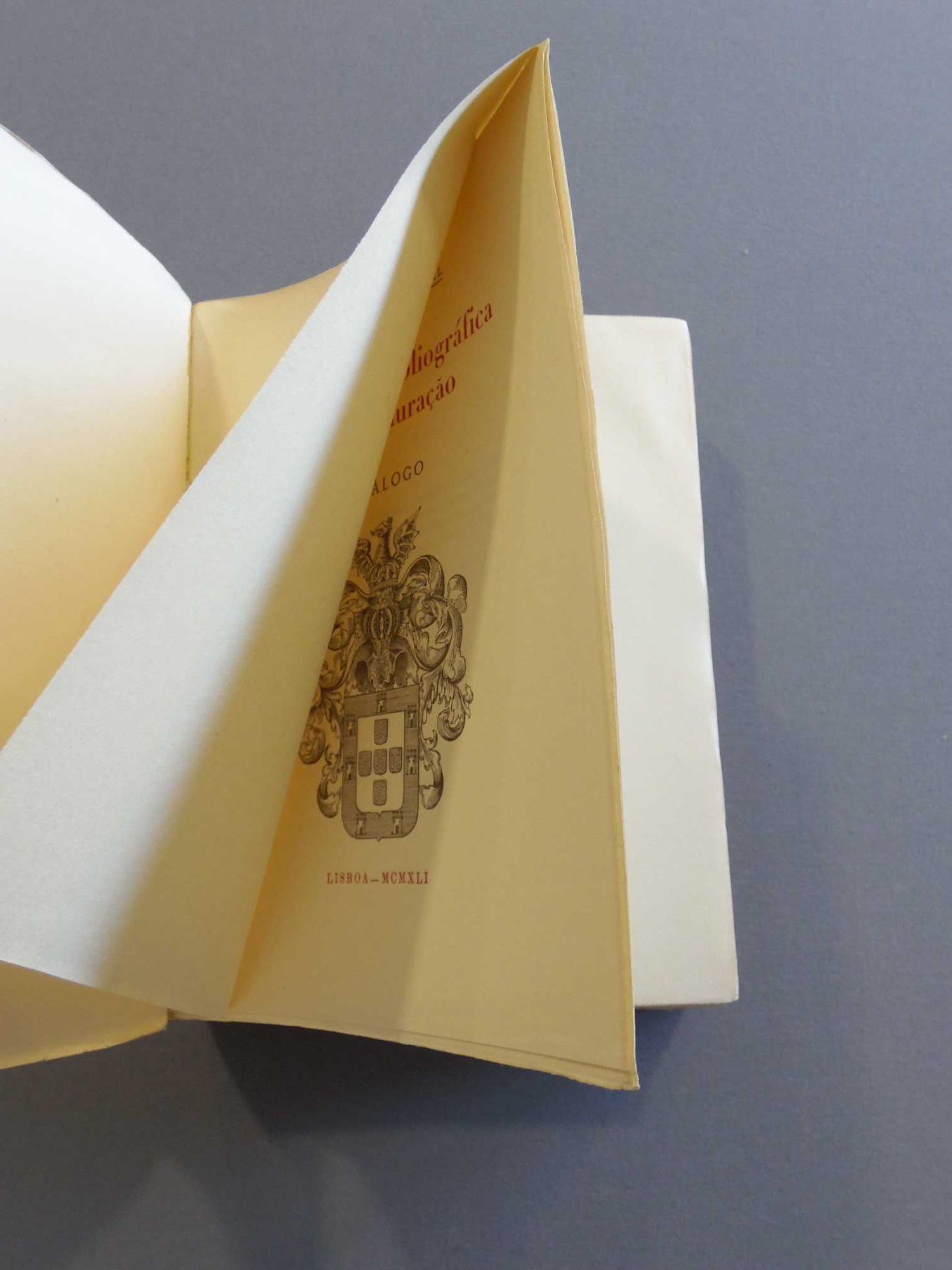 Livro Exposição Bibliográfica da Restauração - 2 Vol.