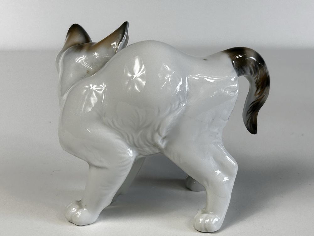 Figurka porcelana kot Rosenthal