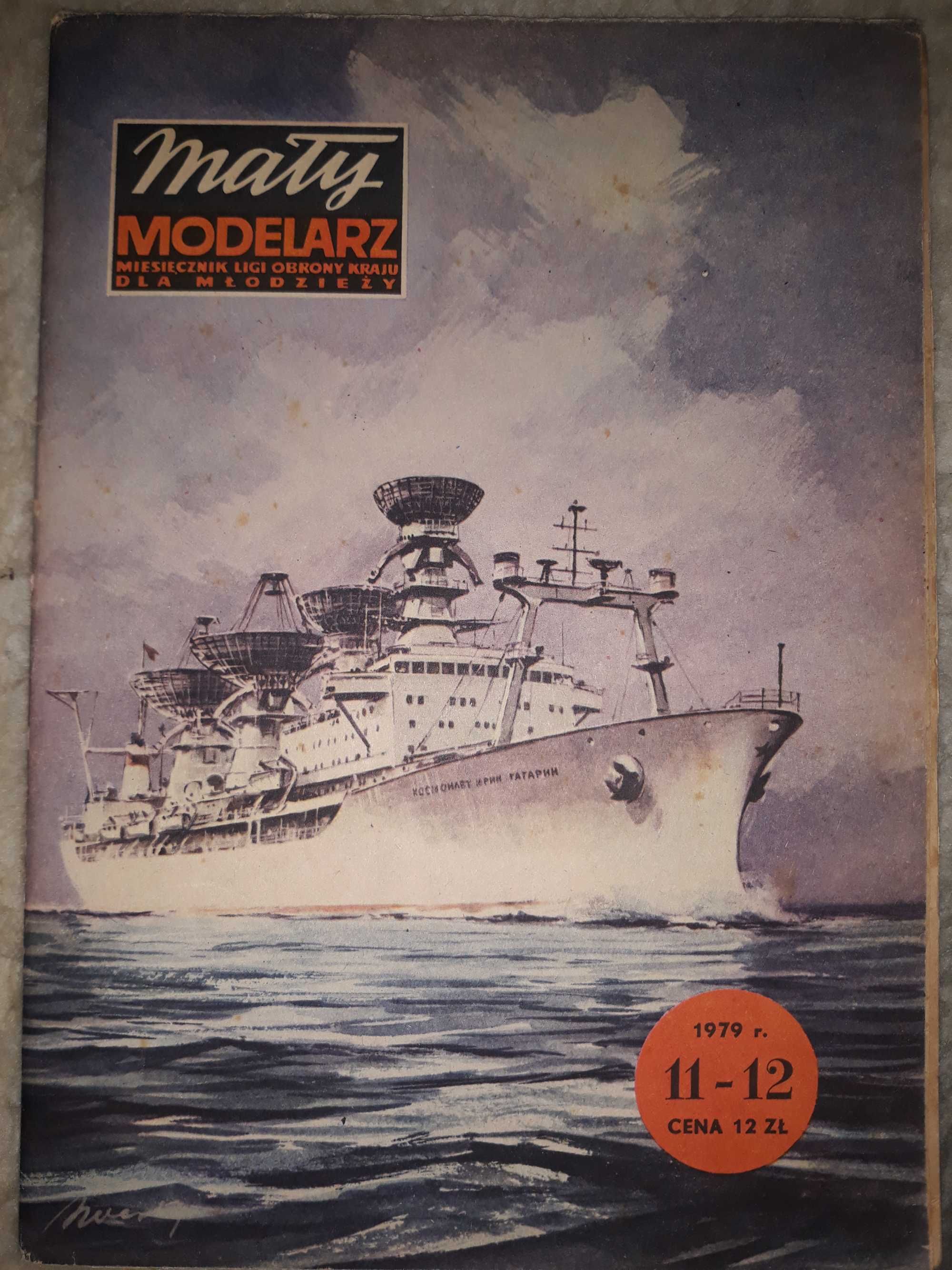 Mały Modelarz 11-12/ 1979 Jurij Gagarin