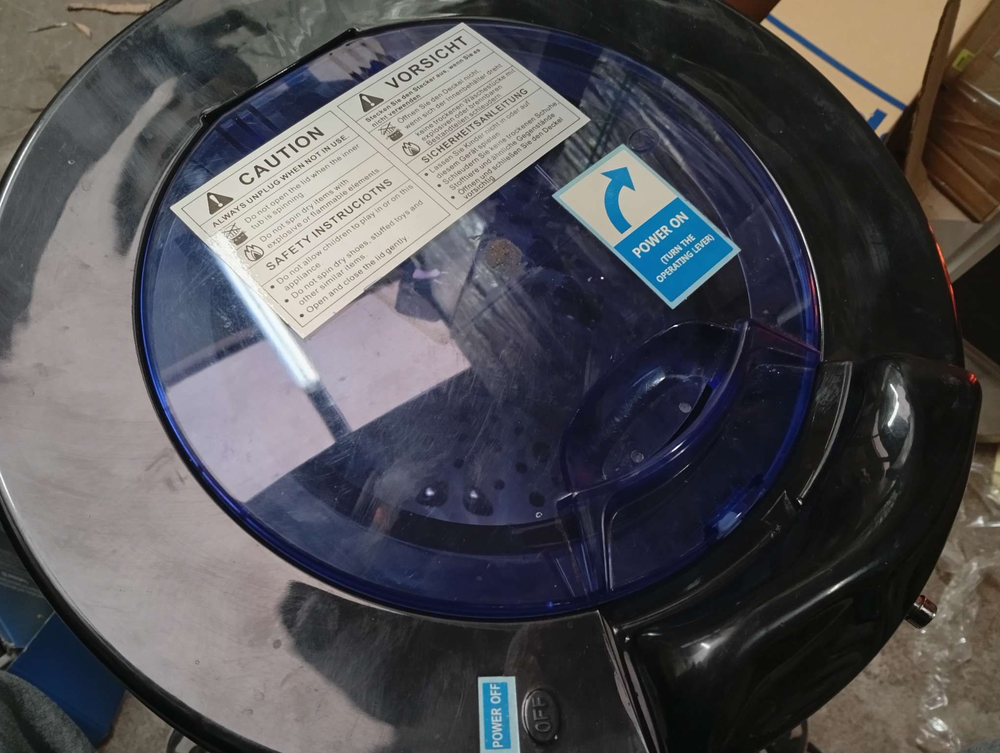 Umelome mini suszarka, do 6 kg,  2800 obr./min, biała