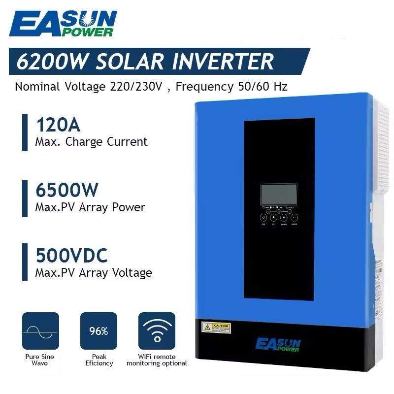 Комплект инвертор EASUN 6.2 + батарея EnergyLab 6.8 квт/ч