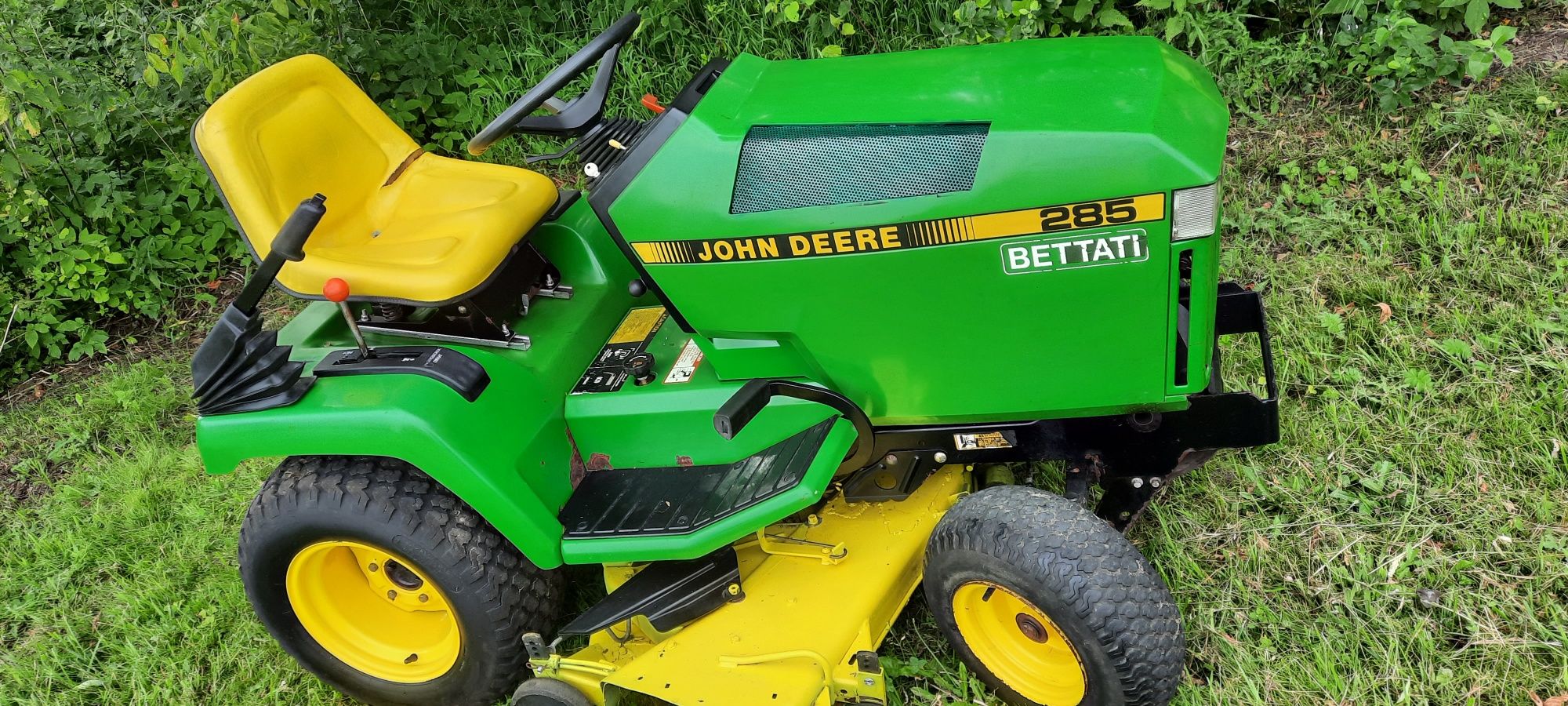 Kosiarka Traktorek John Deere 285 Kawasaki 18kM duże 3n kosisko wielki