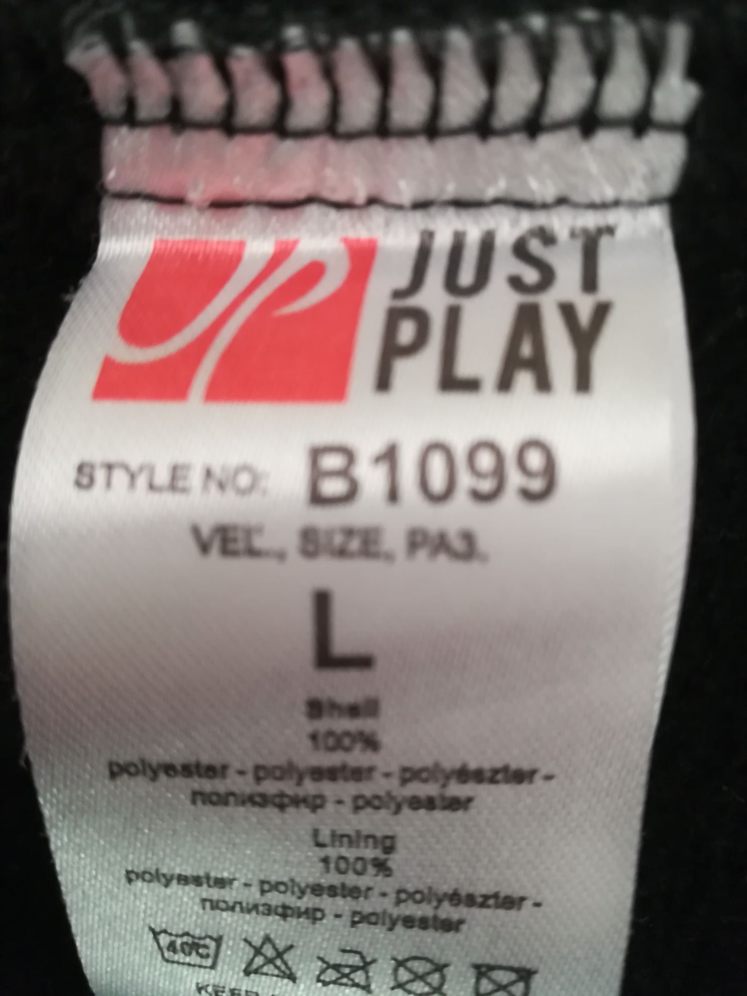 Nowa kurtka przejściowa męska roz. L  - JUST PLAY