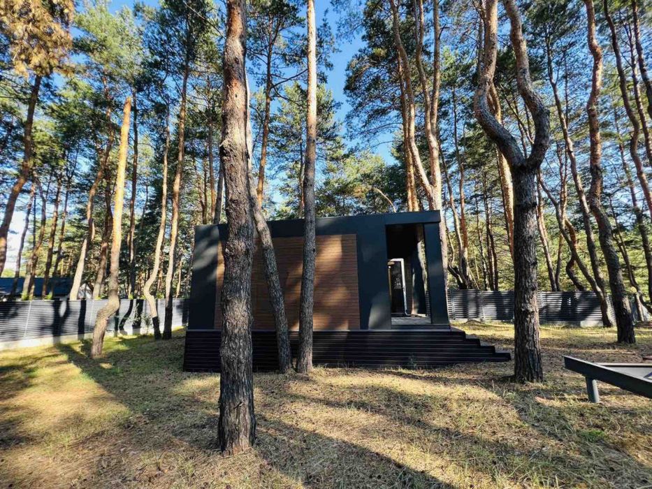 Участок Обуховка катеджный поселок Сосновый Берег лес река