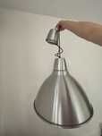 Duży metalowy klosz ikea o średnicy 50 cm