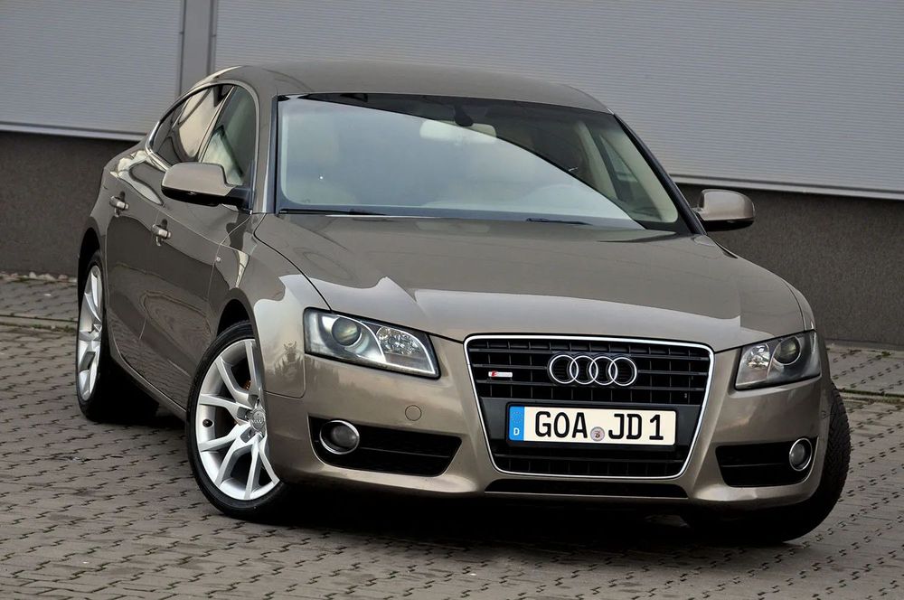 Audi A5 Audi A5 Sportback 2.0 Benzyna Złota Jasny Środek Super Stan GWARACJA !