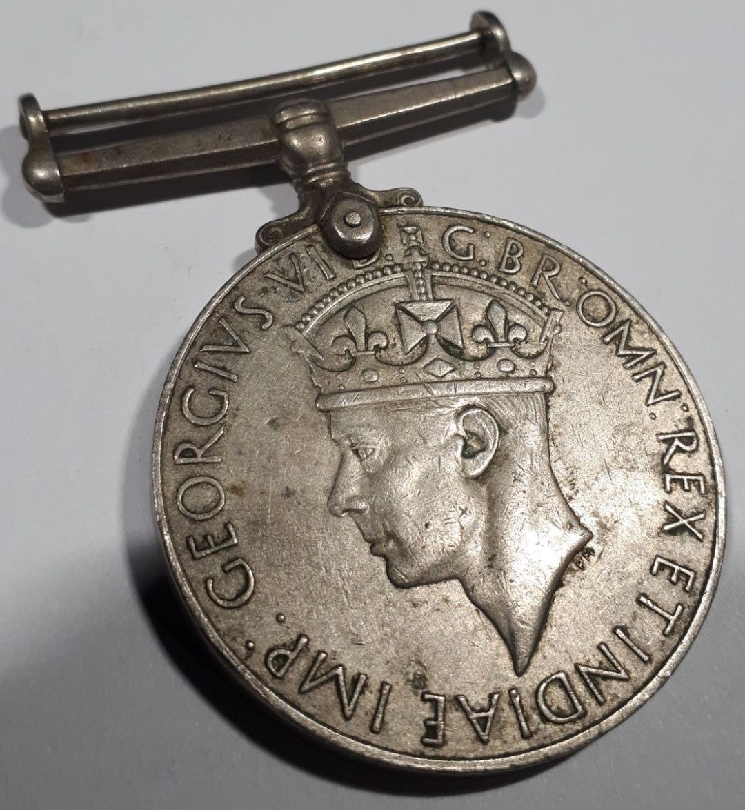 Medal Służby w Indiach 1939–1945 India Service Medal 2 Wojna Światowa