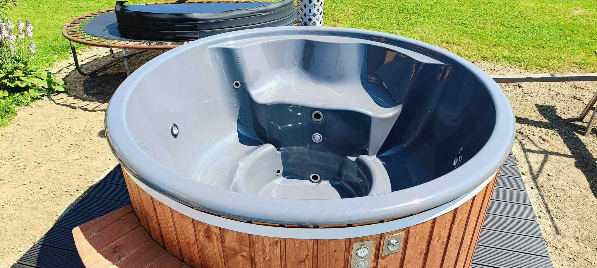Balia ogrodowa z piecem na drewno, jacuzzi ogrodowe, ruska bania TANIO