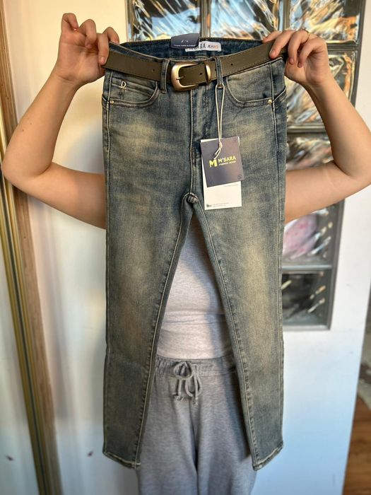 Elastyczny jeansy M.Sara skinny Vintage