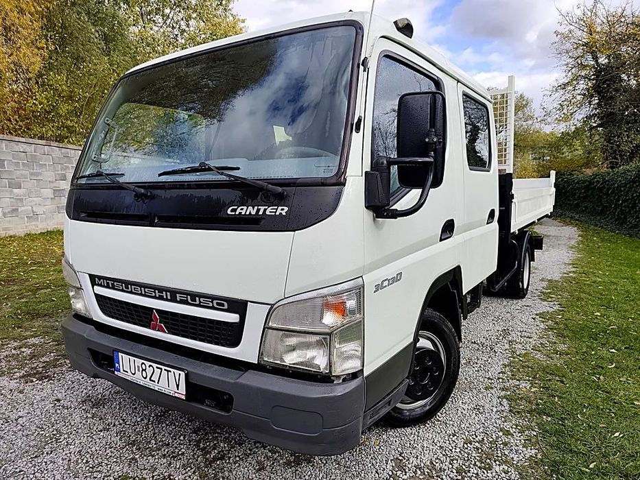 Mitsubishi CANTER  7 osób * Niski przebieg * Wywrotka * HDS