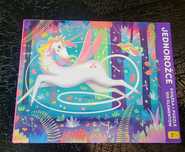 Jednorożce książką i puzzle 100 elementów