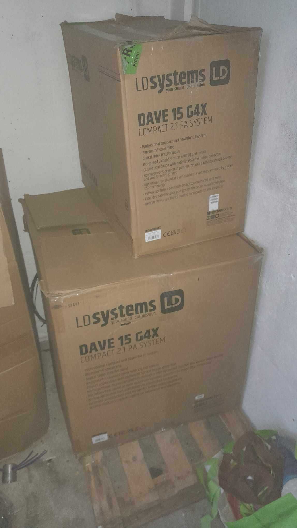 sistema som LD Systems Dave 15 G4X