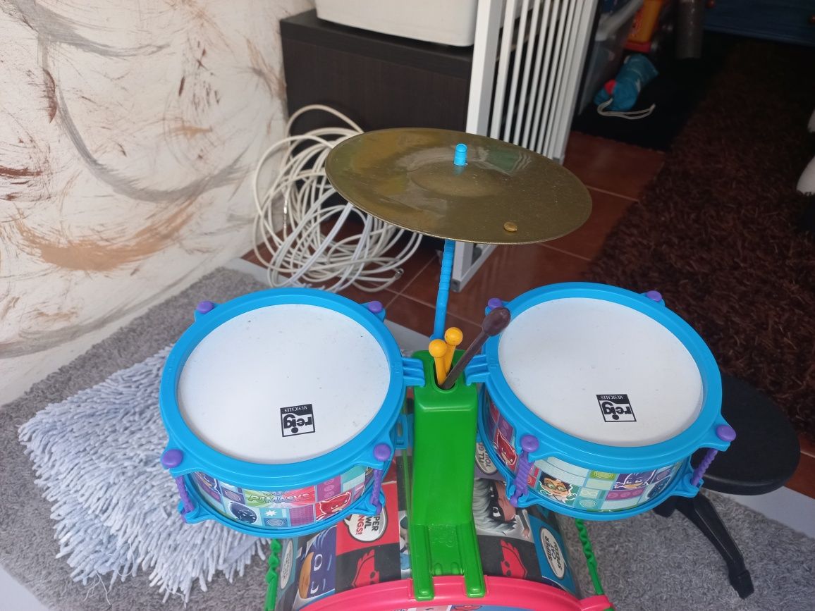 Bateria 3 elementos PJ Masks