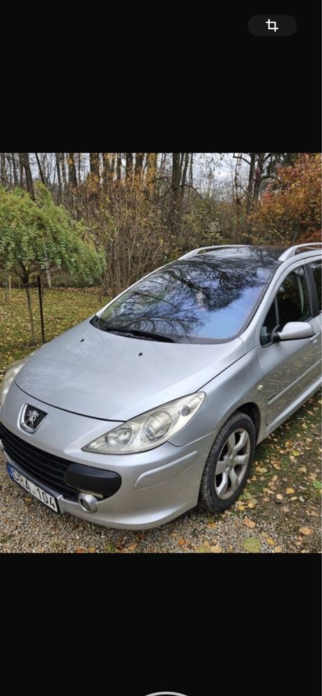 Разборка, шрот, Запчасти Пежо 307 1,6 HDi 2007 год