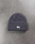 Шапка STUSSY Basic Cuff Beanie Grey