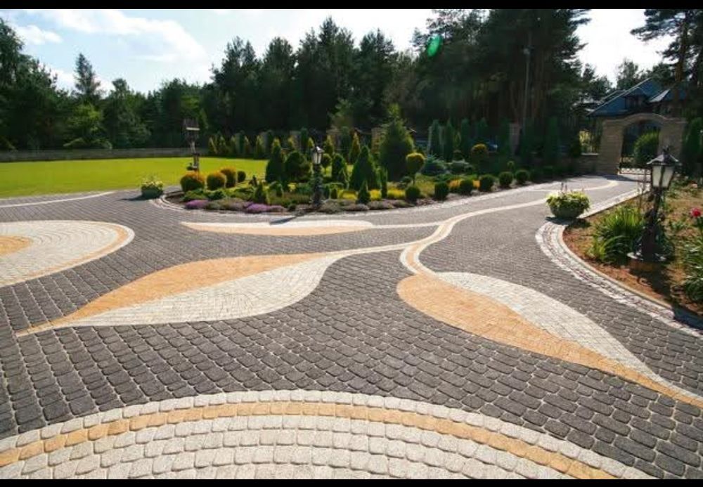 Układanie kostka brukowa brukarstwo Płock