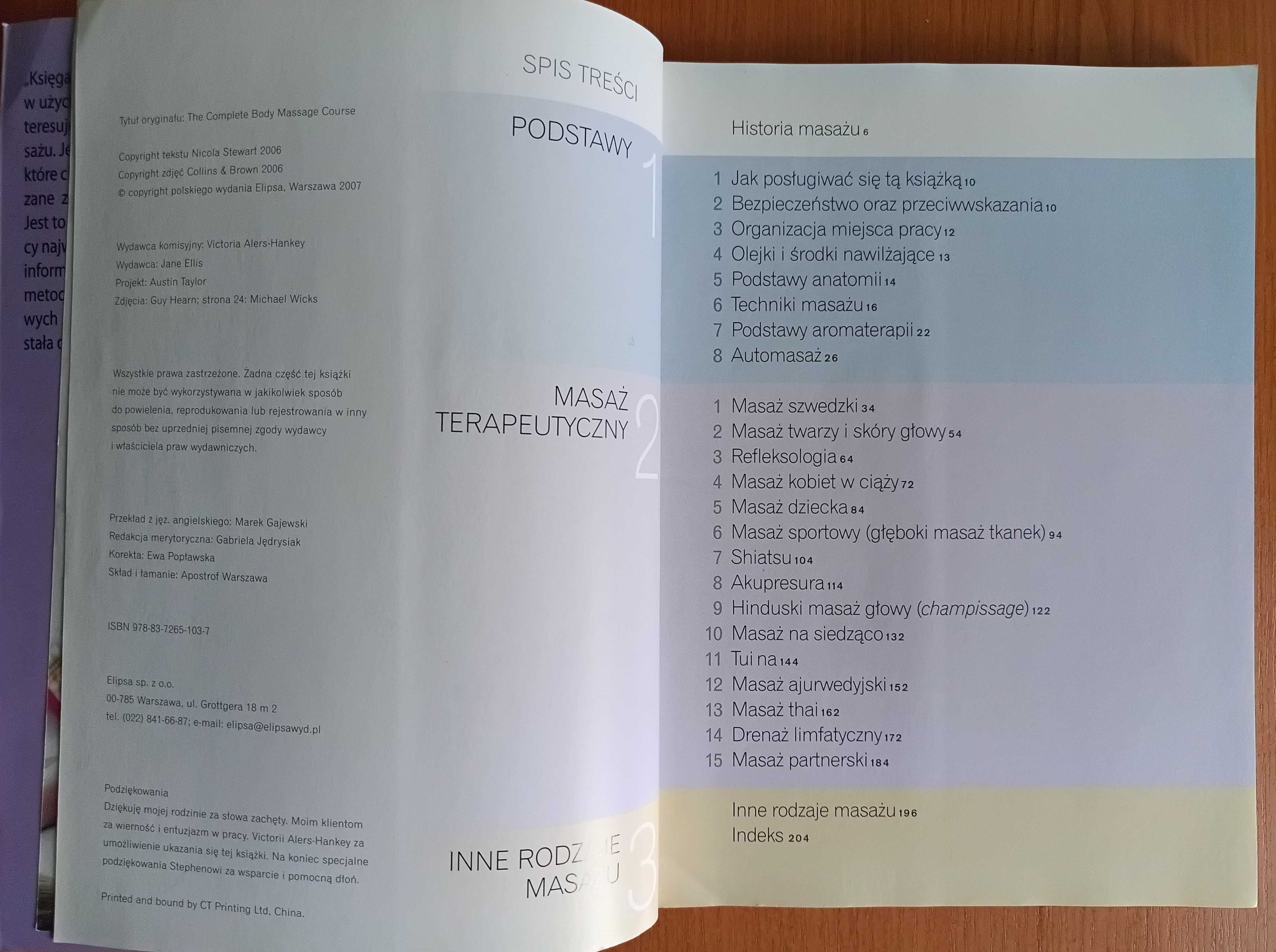 Nicola Stewart "Księga masażu. Techniki, zastosowanie, terapia"