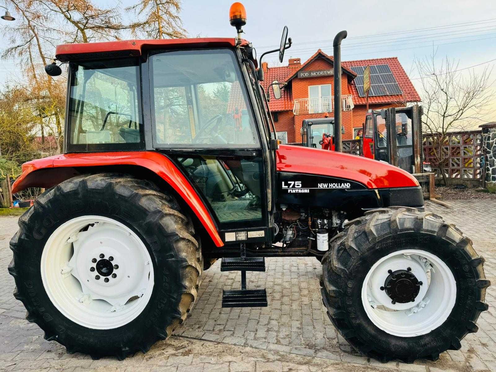 New Holland L75, 4 cylindry, 75 koni, 1998r. MECHANICZNY! TS,tl90,TD